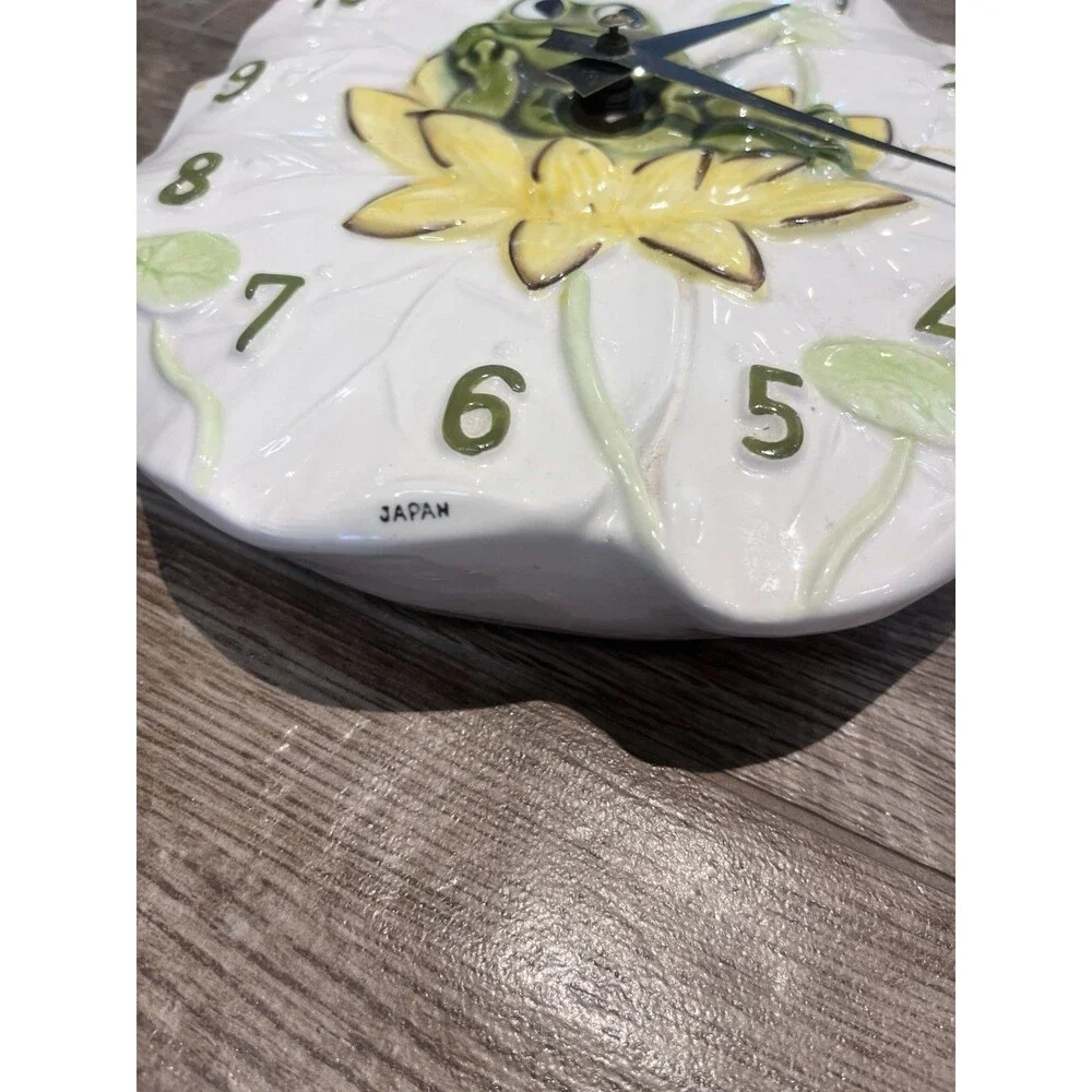 RARE Vintage Neil The Frog Kitchen Wall Clock 1970s Sears Roebuck WORKS